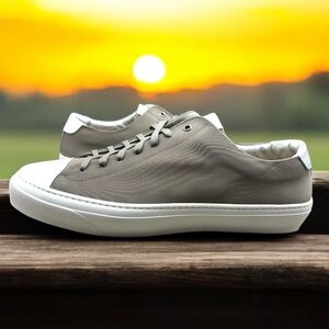NEW MSRP $228 Good Man Legacy Lo Top Sneakers-Army Green Nylon Canvas - Size 14